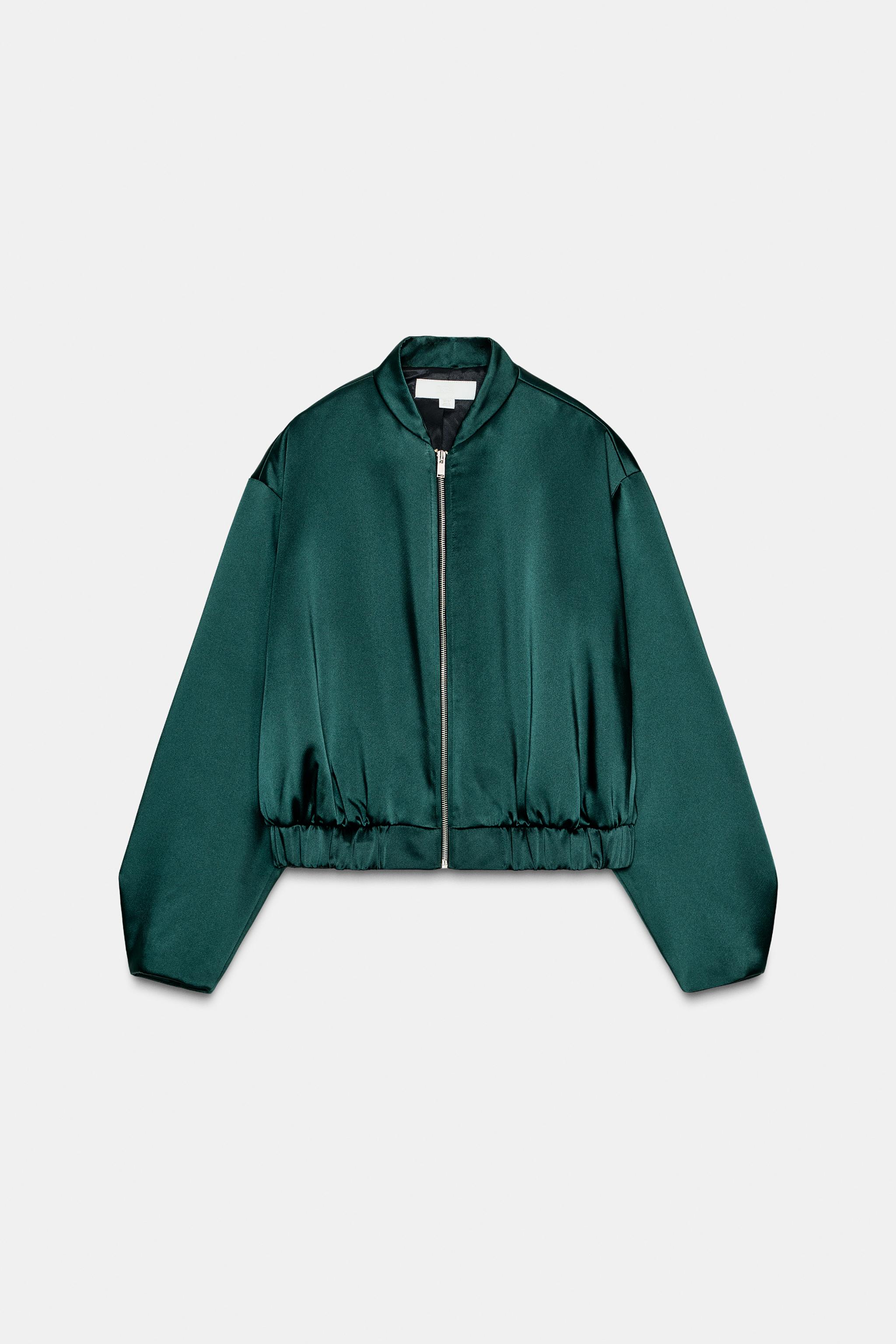 BLOUSON BOMBER SATINÉ